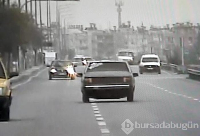 Drift yapan sürücüye 15 bin lira ceza