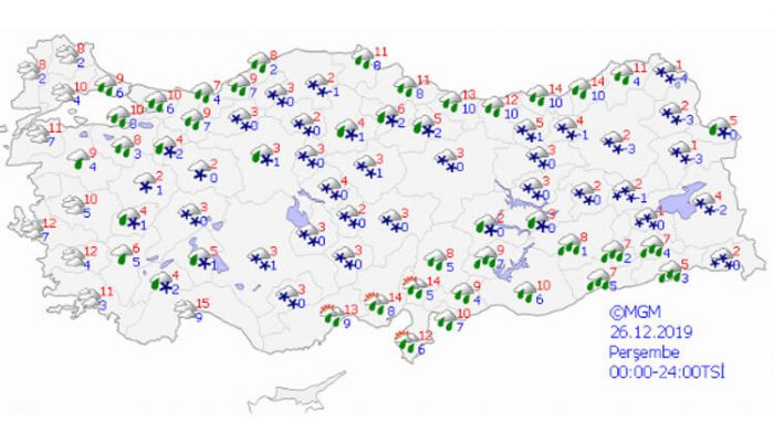 Dikkat kar geliyor!