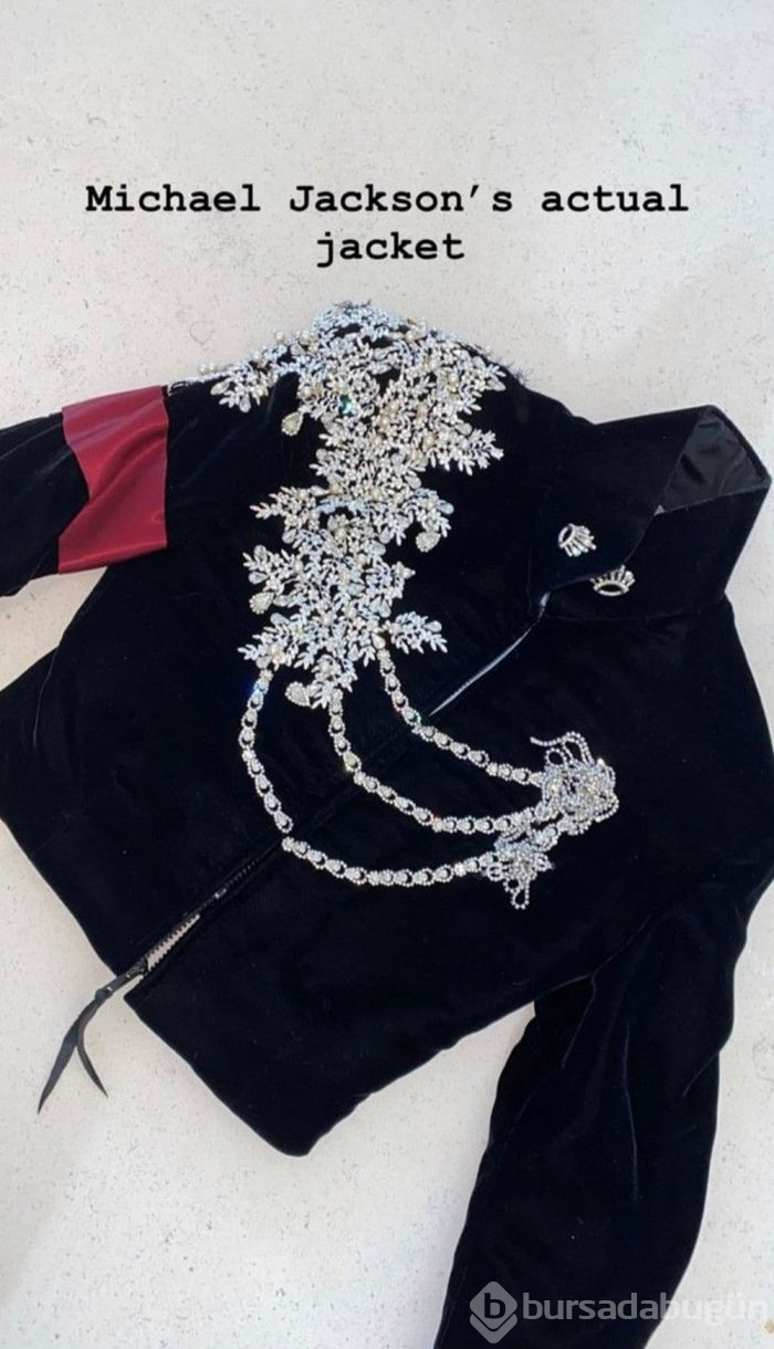 Kardashian-West ikilisinden kızlarına  Michael Jackson ceketi
