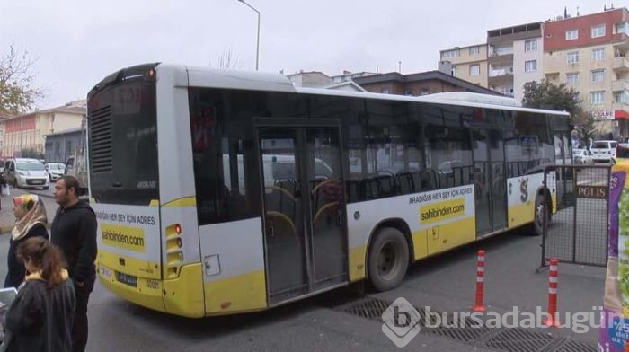 İETT otobüsünde korku dolu anlar