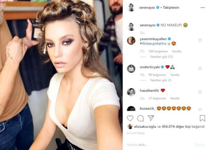 Serenay Sarıkaya yürekleri hoplattı!