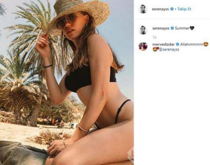 Serenay Sarıkaya yürekleri hoplattı!