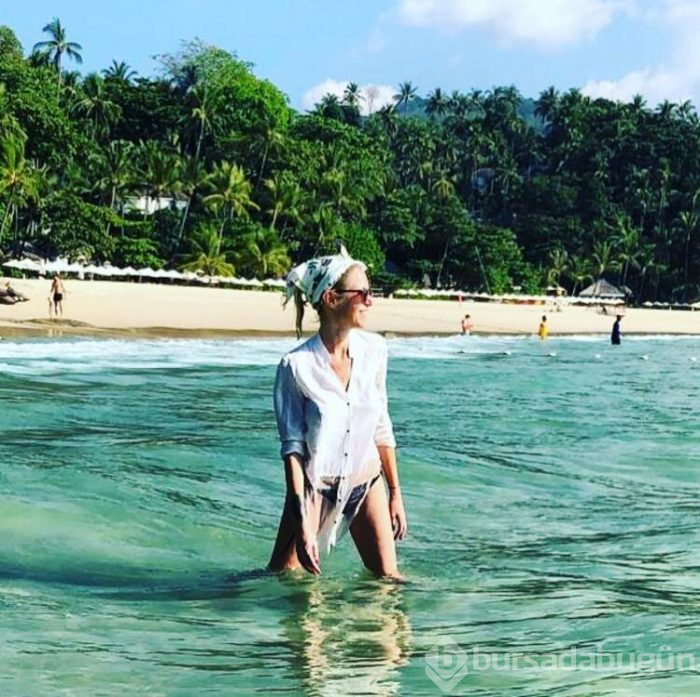 Derin Mermerci boşandıktan sonra soluğu Phuket'te aldı!