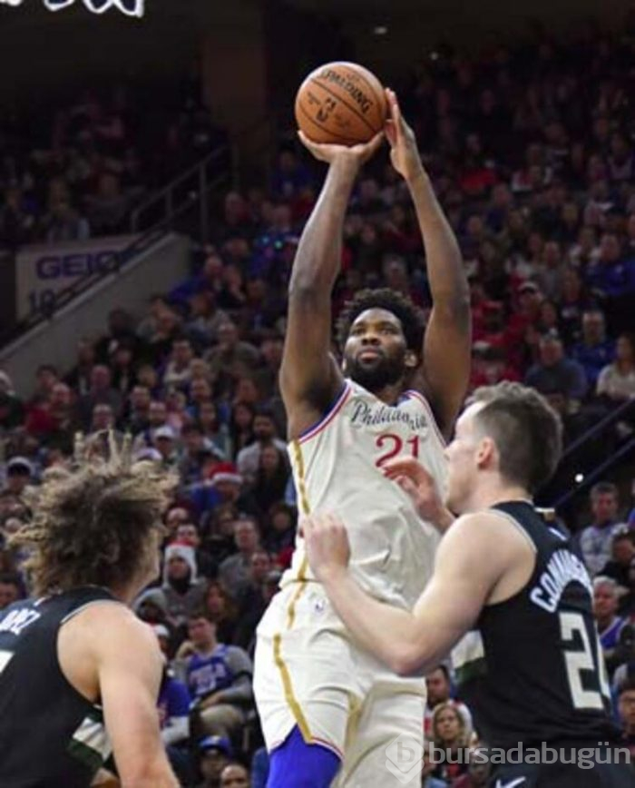 Philadelphia 76ers - Milwaukee Bucks maçından kareler!