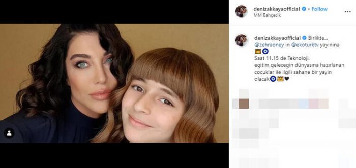 Deniz Akkaya paylaşımlarıyla kendine hayran bıraktı