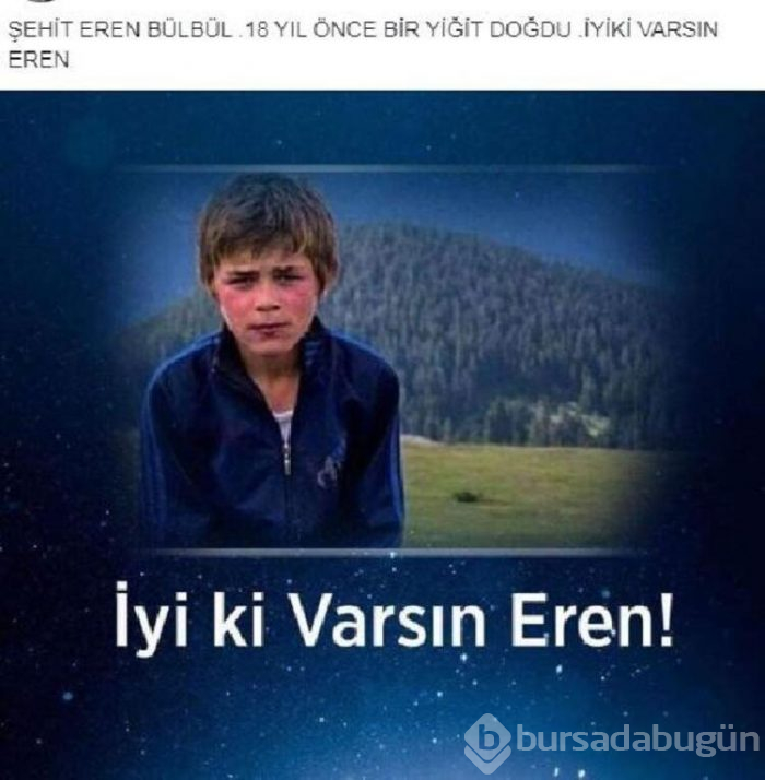Şehit Eren Bülbül, unutulmadı! 