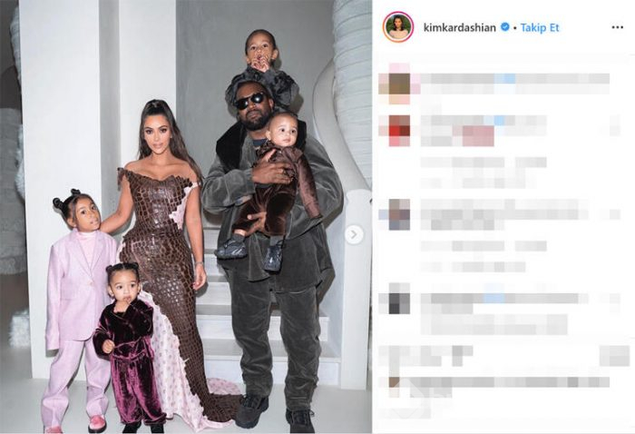 Kim Kardashian ve Kanye West ailesine yeni üye