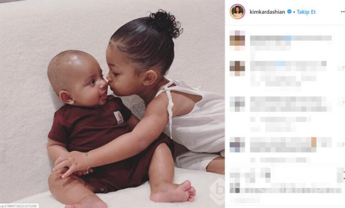 Kim Kardashian ve Kanye West ailesine yeni üye