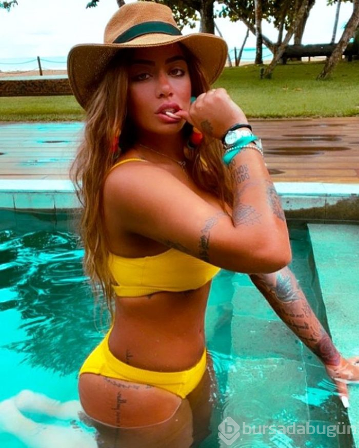 Neymar'ın kardeşi modelleri aratmıyor