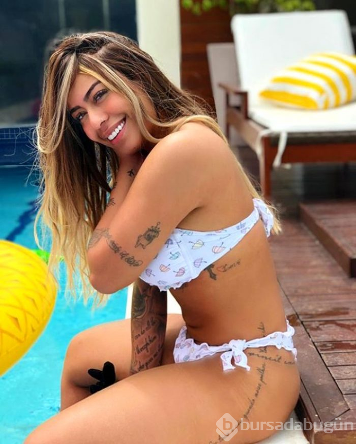 Neymar'ın kardeşi modelleri aratmıyor