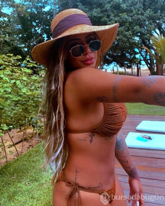 Neymar'ın kardeşi modelleri aratmıyor