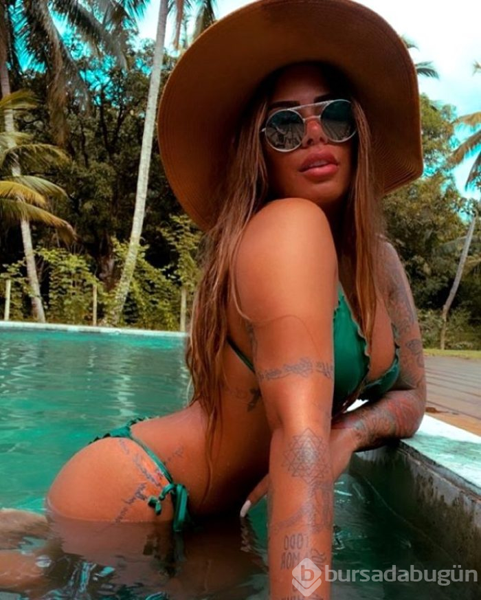 Neymar'ın kardeşi modelleri aratmıyor
