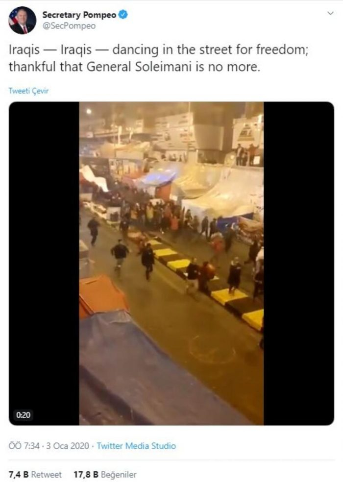 Füzeli saldırıda üst düzey sorumlular öldürüldü! Bağdat Havalimanı... 