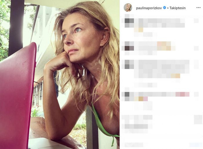 Paulina Porizkova: Gerçekte neye mi benziyorum?