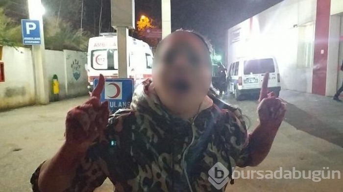 Bursa'da sevgilisinin kendisine büyü yaptığını iddia eden kadın ortalığı birbirine kattı!