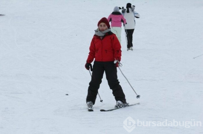Uludağ doldu taştı