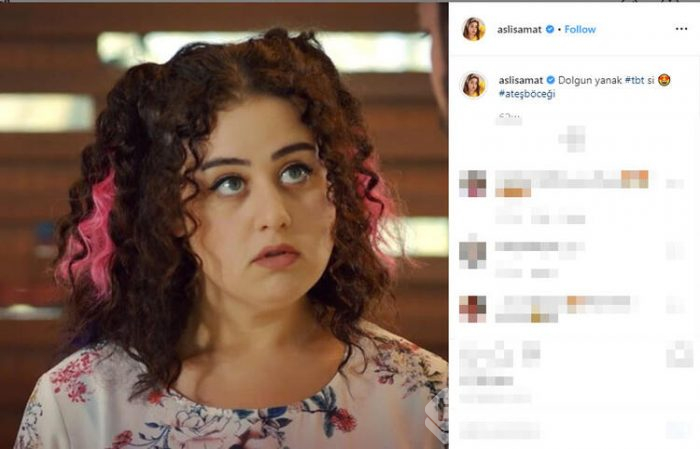 Aslı Samat, değişimiyle herkesi şaşırttı