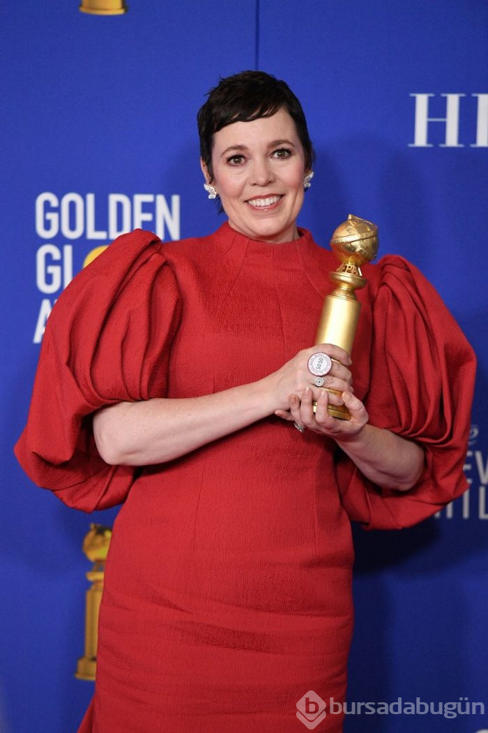 Olivia Colman'ın mesaj veren yüzüğü