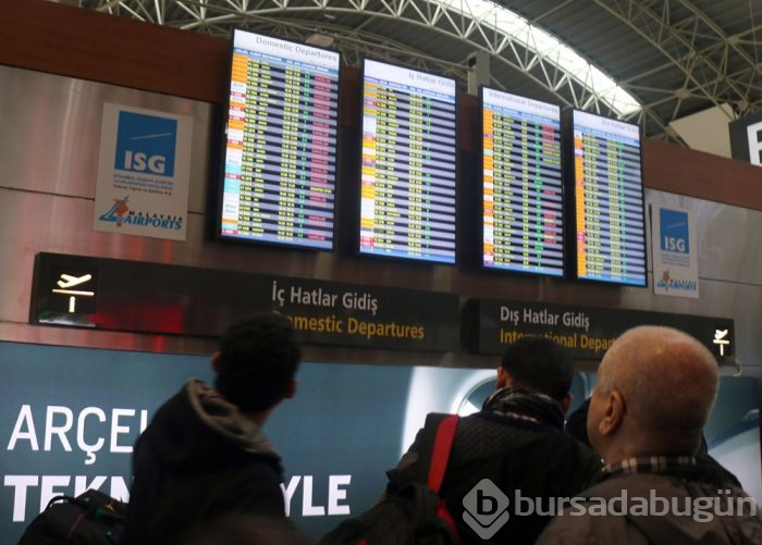 Sabiha Gökçen'de iptal yoğunluğu