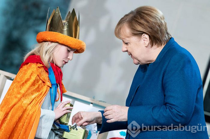 Merkel'in yardımsever konukları