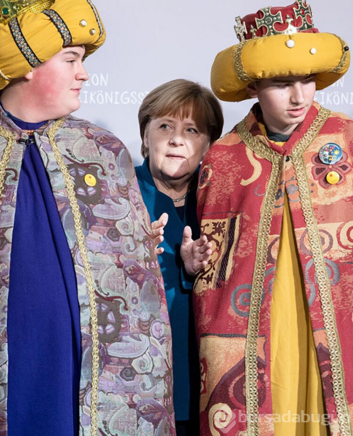 Merkel'in yardımsever konukları