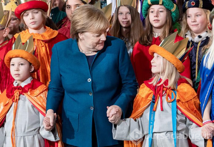 Merkel'in yardımsever konukları