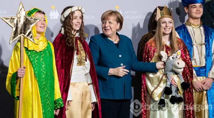 Merkel'in yardımsever konukları