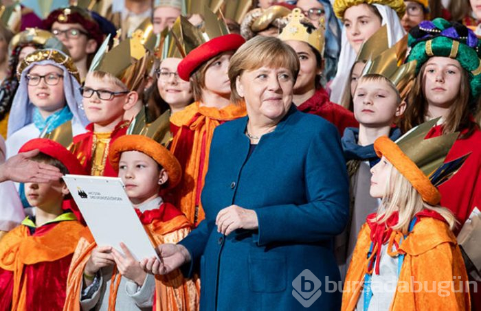Merkel'in yardımsever konukları