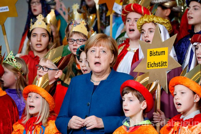 Merkel'in yardımsever konukları
