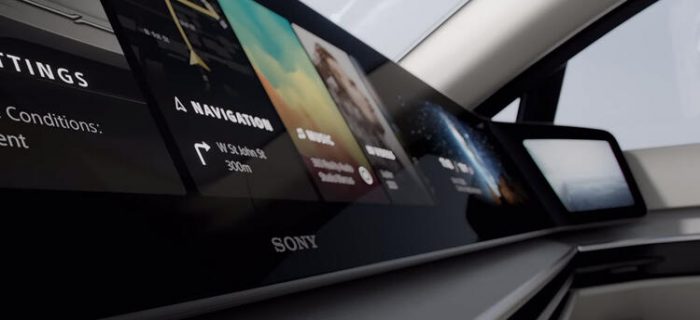 Dünyanın şaşırdı Sony'nin otomobili!