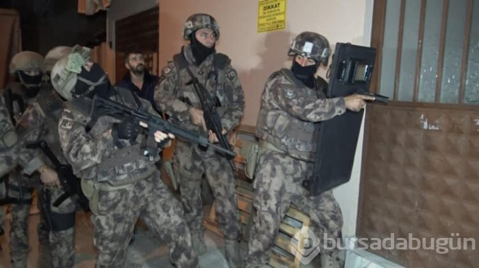 Bursa'da şoke eden baskın!