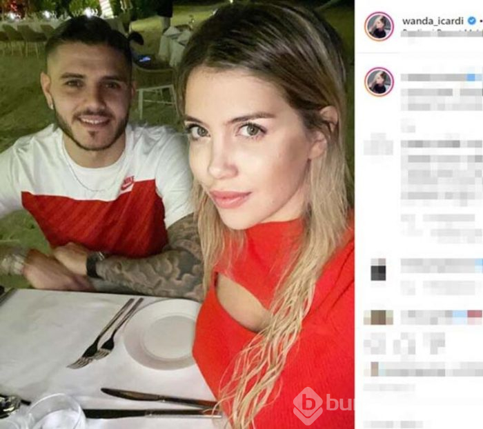 Icardi'nin eşi Wanda Nara'nın pozu çok konuşuldu!