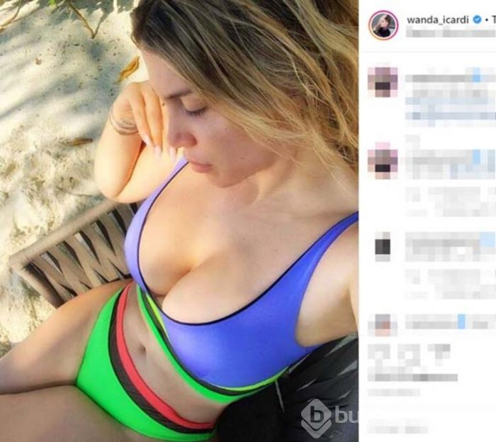 Icardi'nin eşi Wanda Nara'nın pozu çok konuşuldu!