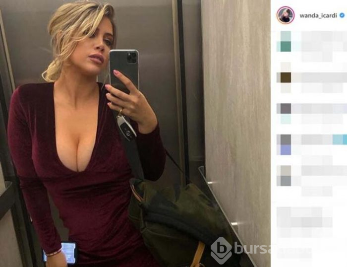 Icardi'nin eşi Wanda Nara'nın pozu çok konuşuldu!