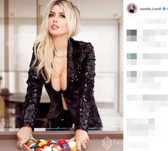 Icardi'nin eşi Wanda Nara'nın pozu çok konuşuldu!