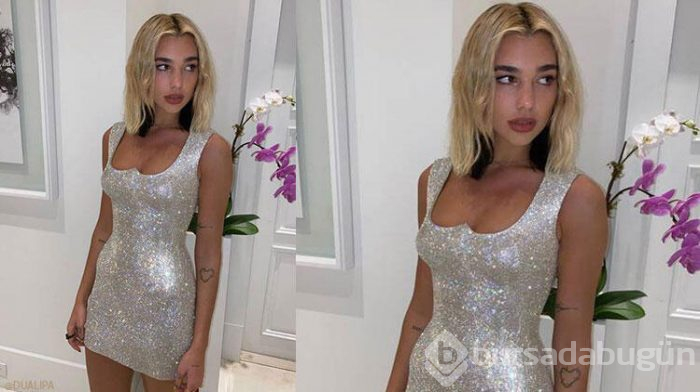 Dua Lipa 90'lar tarzını 2020'ye taşıdı