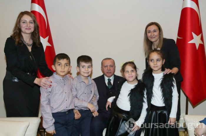 Cumhurbaşkanı Erdoğan'dan çocuklara çok özel hediye