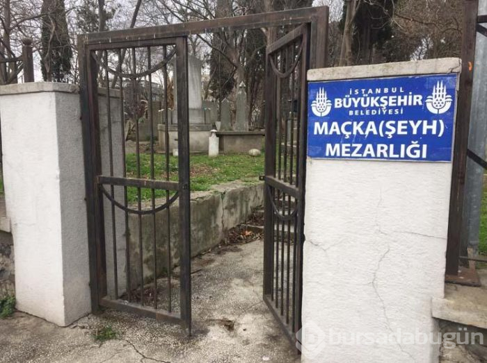 Maçka Mezarlığının durumu acı halde!
