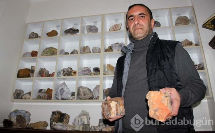 20 yıldır değerli taş topluyor!