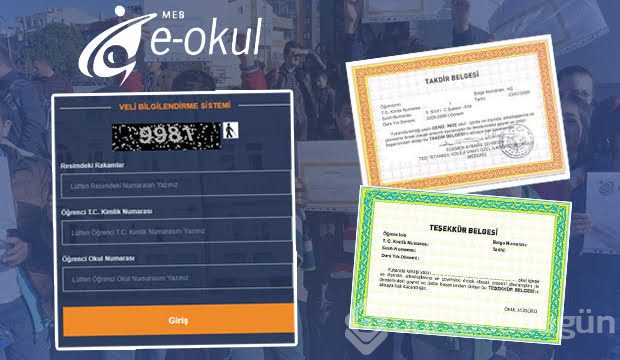 Takdir teşekkür hesaplama