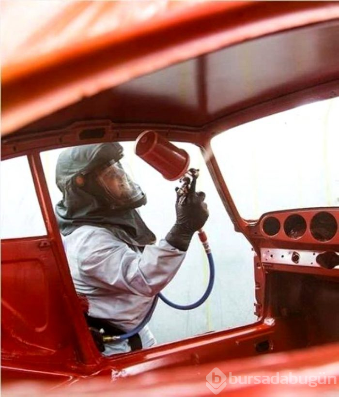 Hurda olarak aldığı otomobilin son halini görenler şaşırdı!