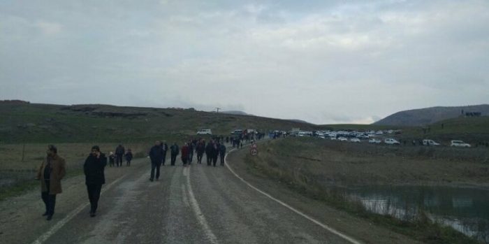 Dakikalar içinde sular altında kaldı