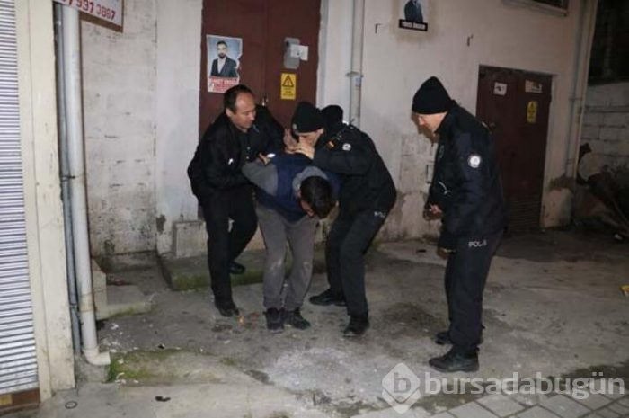 Polis kıskıvrak yakaladı!