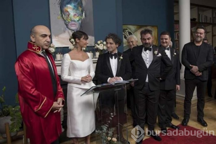 Sıla Gençoğlu ve Hazer Amani'nin nikah fotoğrafları