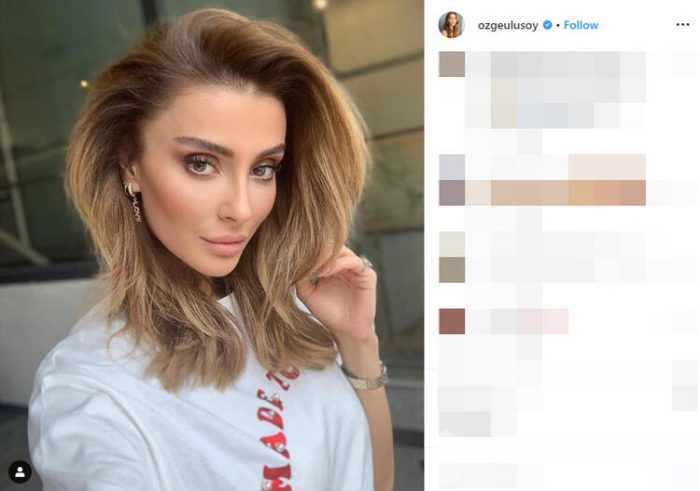 Özge Ulusoy'un ayakları olay oldu