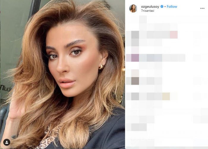 Özge Ulusoy'un ayakları olay oldu