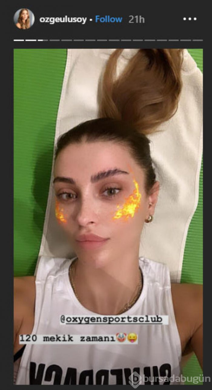Özge Ulusoy'un ayakları olay oldu