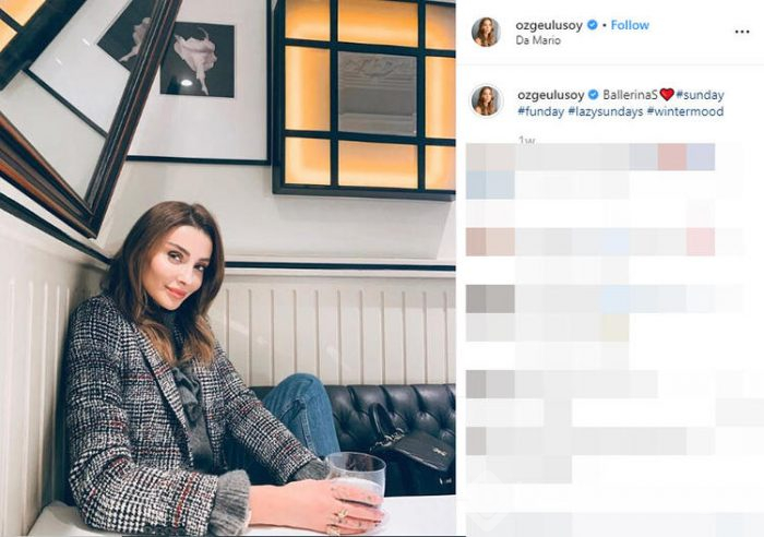 Özge Ulusoy'un ayakları olay oldu