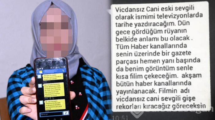 Telefona gelen mesajları gösterdi!
