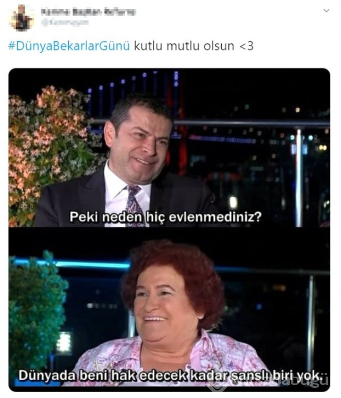 Dünya Bekarlar Günü, Twitter'da trend oldu!